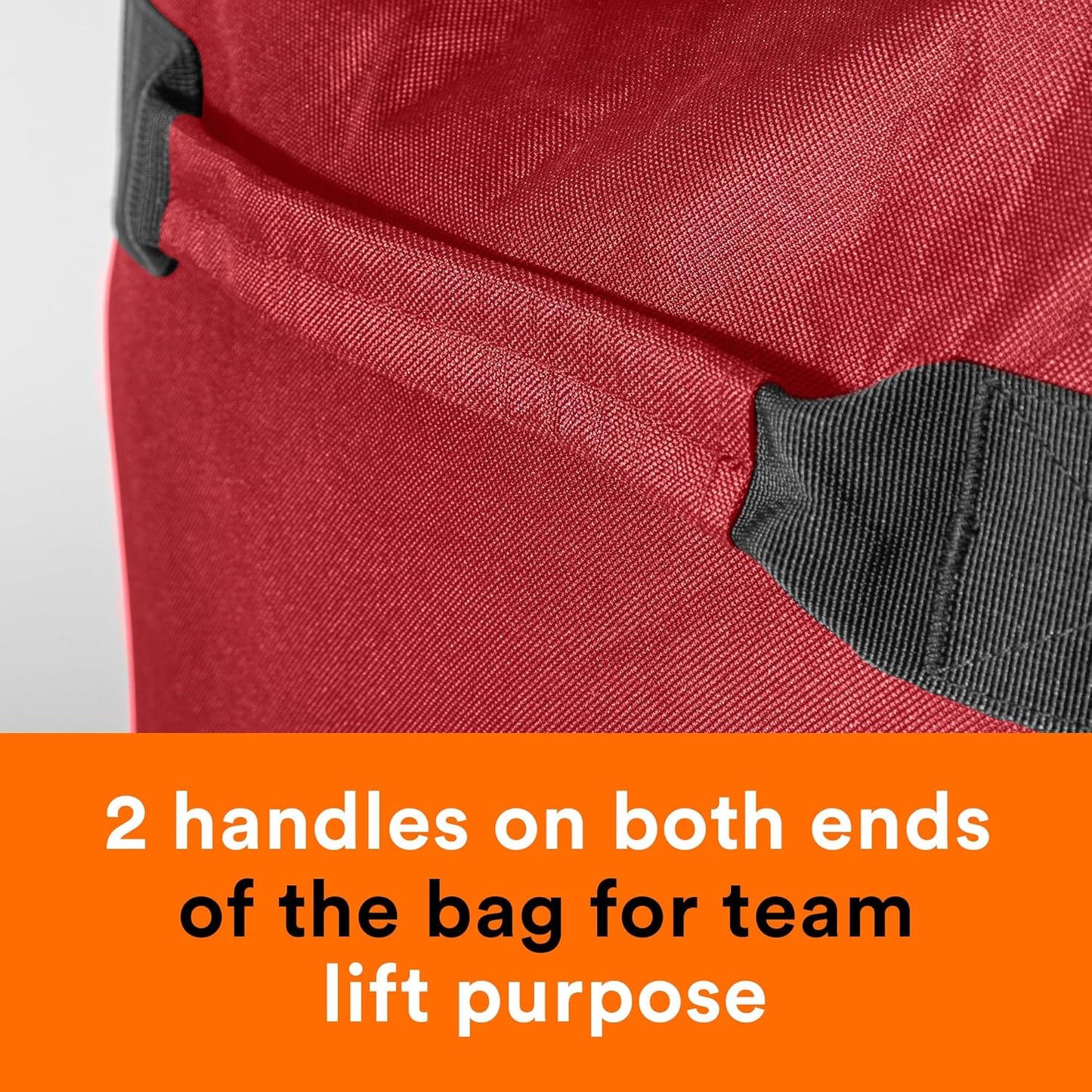 Fitdom 130L 36" Heavy Duty Extra Large Sports Gym Equipment Travel Duffle Bag W/Adjustable Shoulder