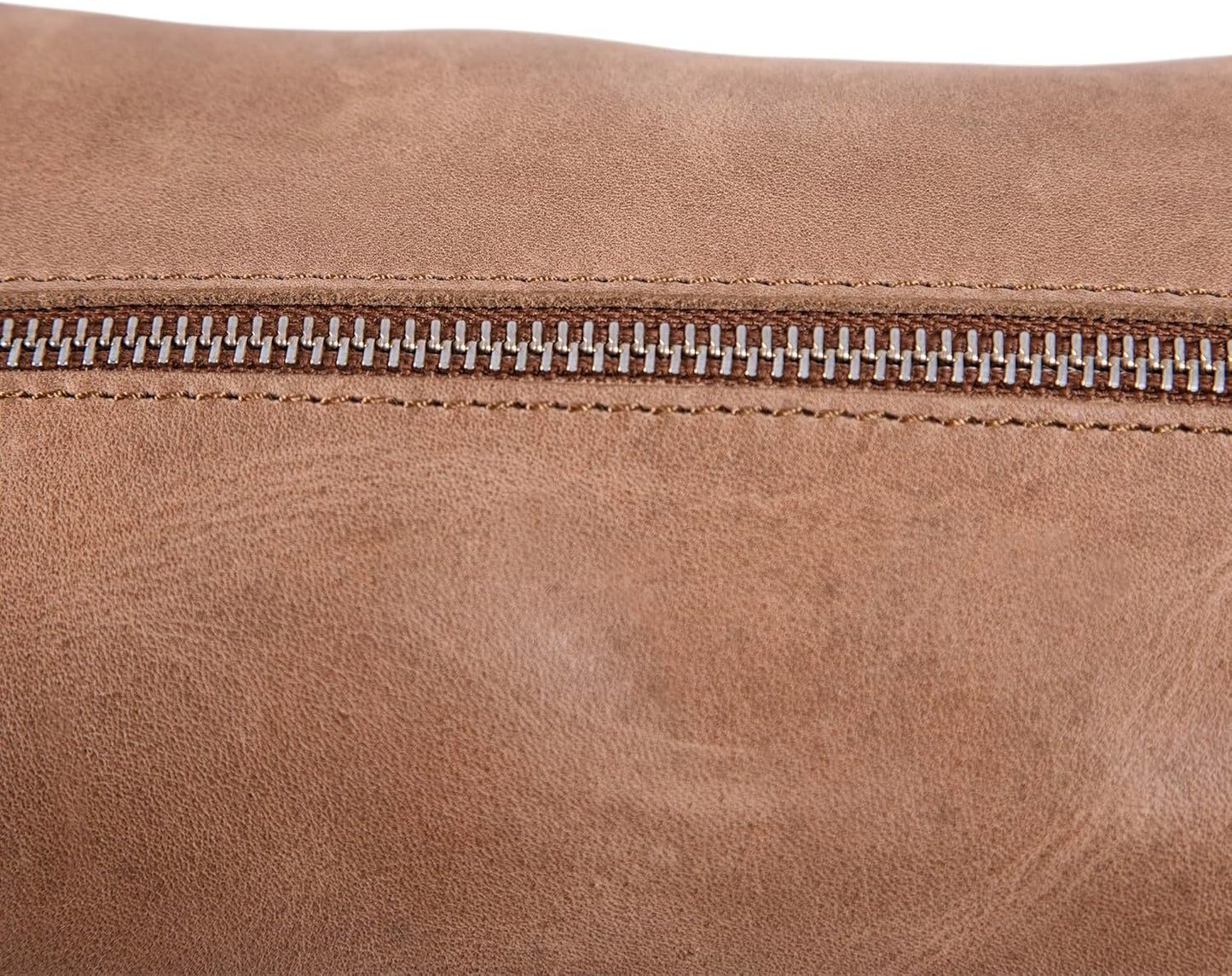 PEGAI Personalized Leather Travel Toiletry Bag for Men | Handmade Top Grain Distressed Dopp Kit, Mens Toiletry Bag, Shaving Kit Case Travel Organizer - Lee (Tan)