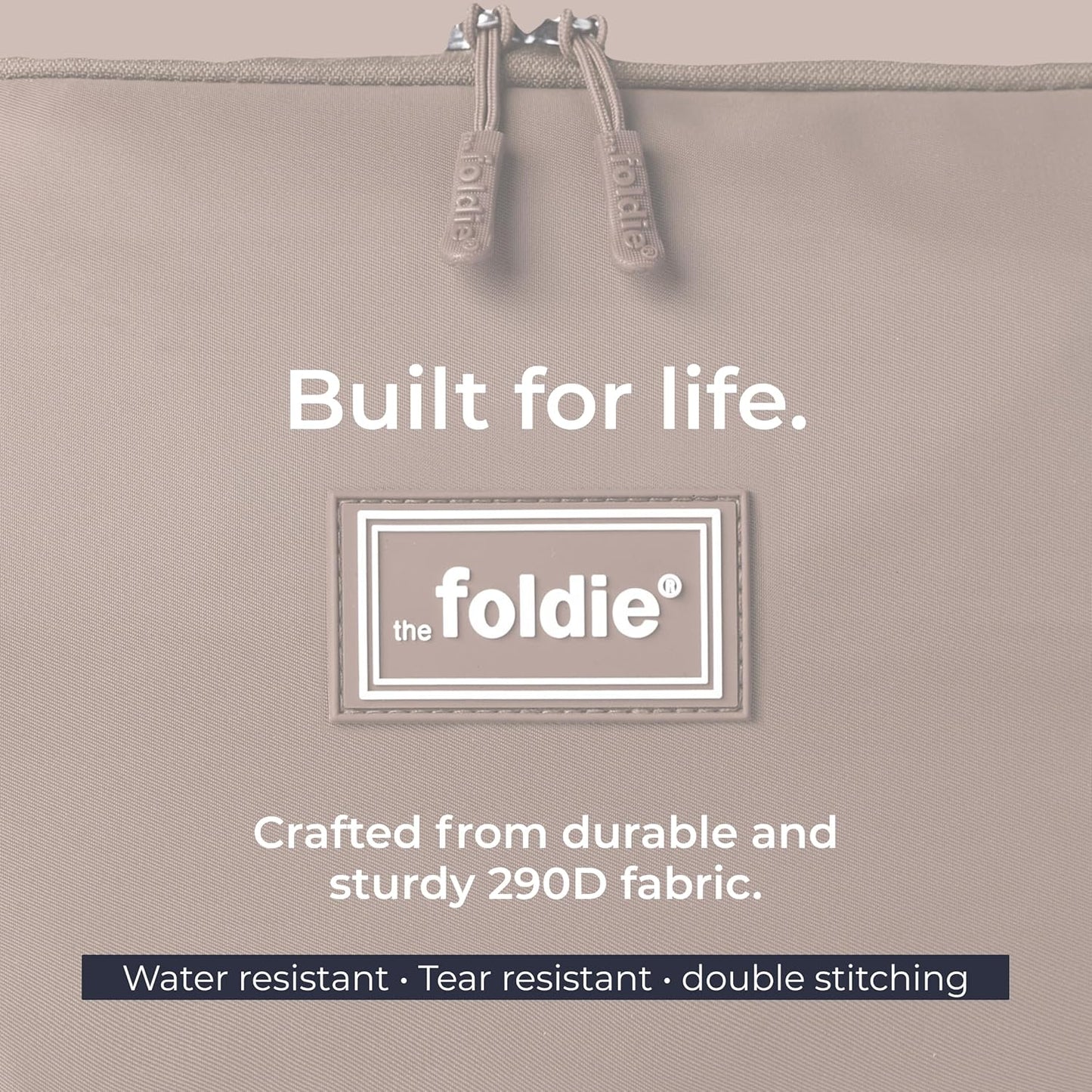 The Foldie Foldable Travel Bag for Women - 40L Weekender Bag with Multiple Pockets - Carry On Expendable Travel Bag