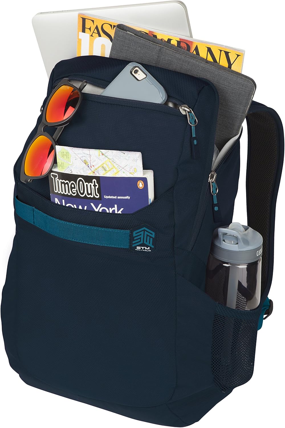 STM Saga Backpack for Laptop, 15" - Dark Navy (stm-111-170P-04)