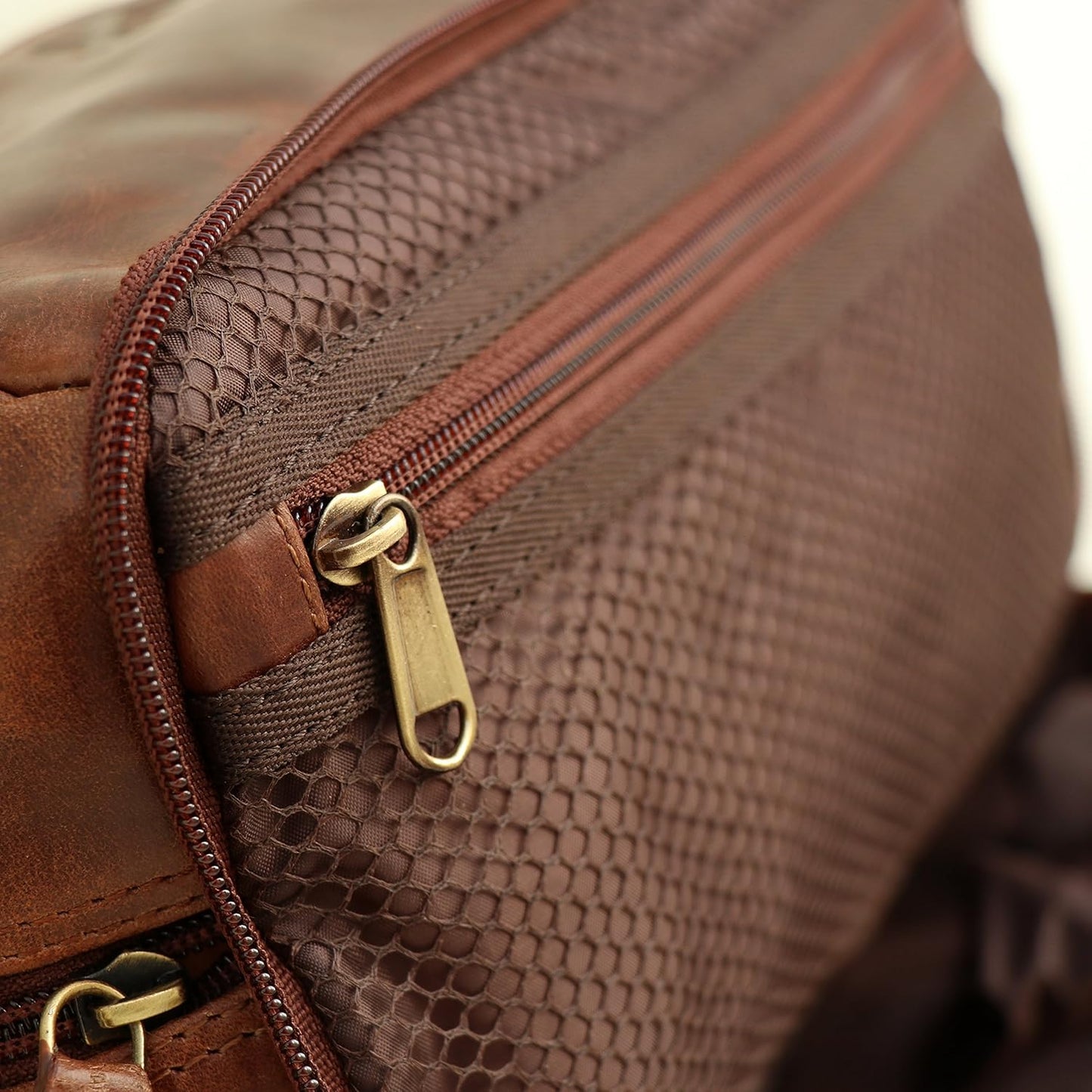 SID & VAIN wash bag ALEX Large Overnight Wash Gym Shaving Bag For Men's real leather toiletry bag leather bag Male brown