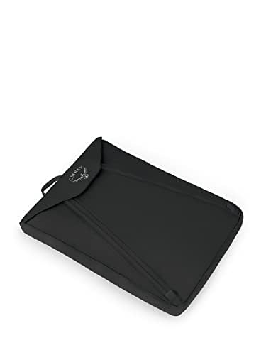 Osprey Ultralight Travel Starter Set, Includes Small & Medium Packing Cube and Garment Folder, Black