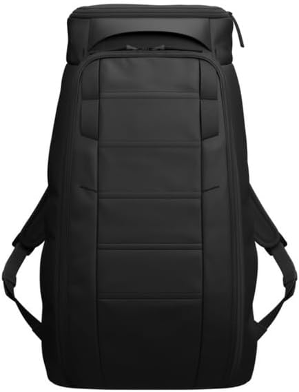 Db Journey The Hugger Backpack - Durable Travel Backpack with Laptop Compartment & Pockets for Work, Luggage Backpack with Roller Bag Hook Up System, 25L - Blackout