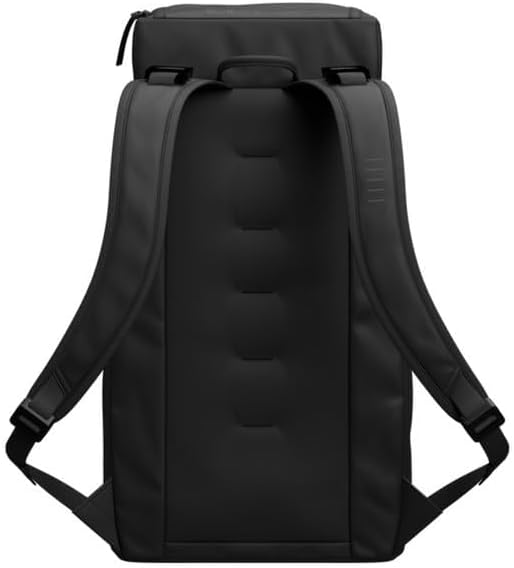 Db Journey The Hugger Backpack - Durable Travel Backpack with Laptop Compartment & Pockets for Work, Luggage Backpack with Roller Bag Hook Up System, 25L - Blackout