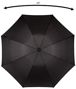 ShedRain Metro Houndstooth Windjammer Automatic Vented Compact Folding Travel Umbrella - Rain, Wind