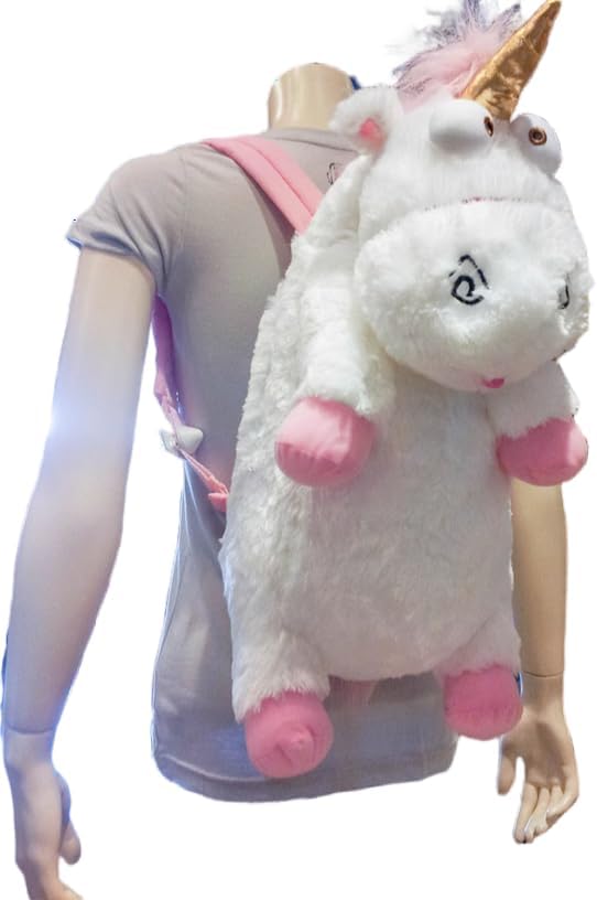 Cute Unicorn Backpack 26" Plush Toy School Bag