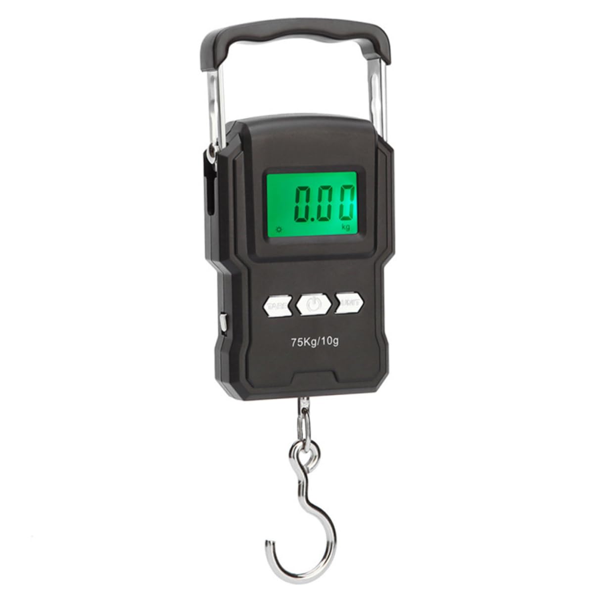 Hand Scale for Luggage 75kg/10g Accurate Digital LCD Display Hanging Scale Compact Design