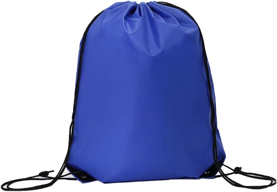 Bulk Drawstring Bags, Polyester Draw String Bags, Gym Sports Cinch Bag Drawstring Backpack for