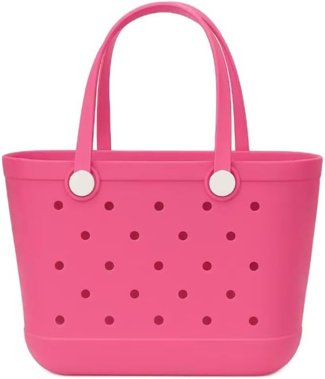 EVA Waterproof Beach Tote Bag-Large Sand Proof Tote with Handles for Women&Men|Lightweight Pool,Travel,Shopping Bag