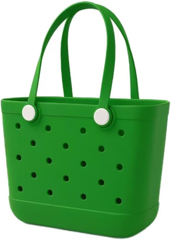 EVA Waterproof Beach Tote Bag-Large Sand Proof Tote with Handles for Women&Men|Lightweight Pool,Travel,Shopping Bag