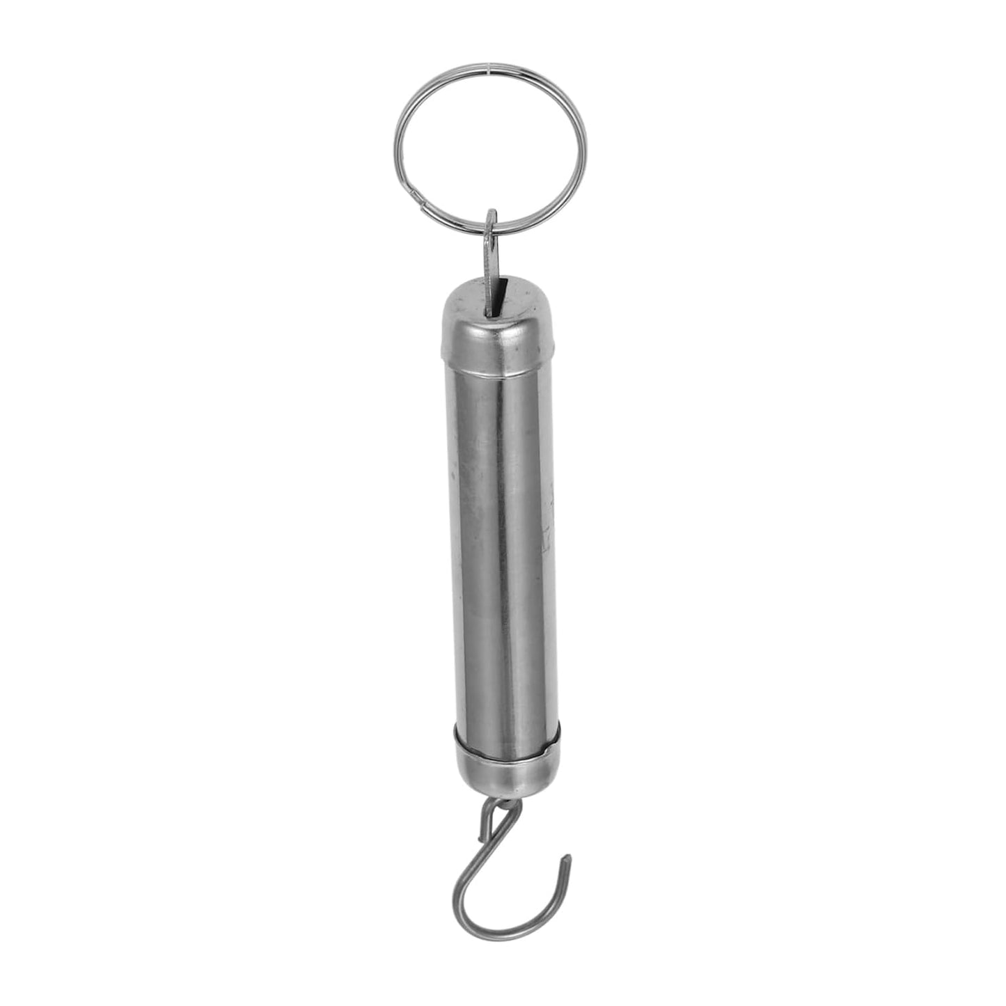 Zerodeko 2pcs Portable Travel Weight Scale Handheld Digital Scale Stainless Steel Hook for Suitcase Bag Fish Kitchen Use
