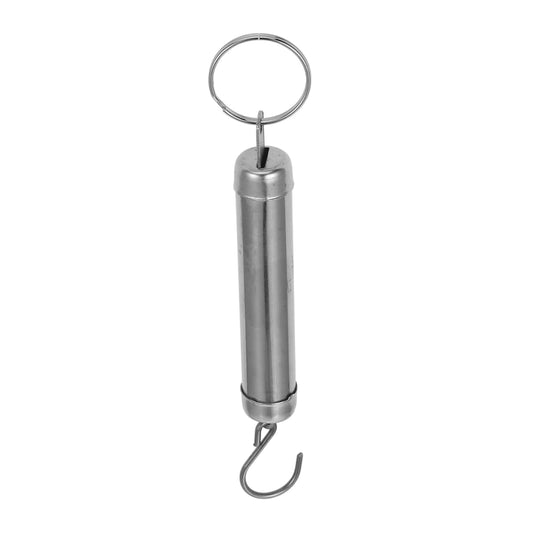 Zerodeko 2pcs Portable Travel Weight Scale Handheld Digital Scale Stainless Steel Hook for Suitcase Bag Fish Kitchen Use