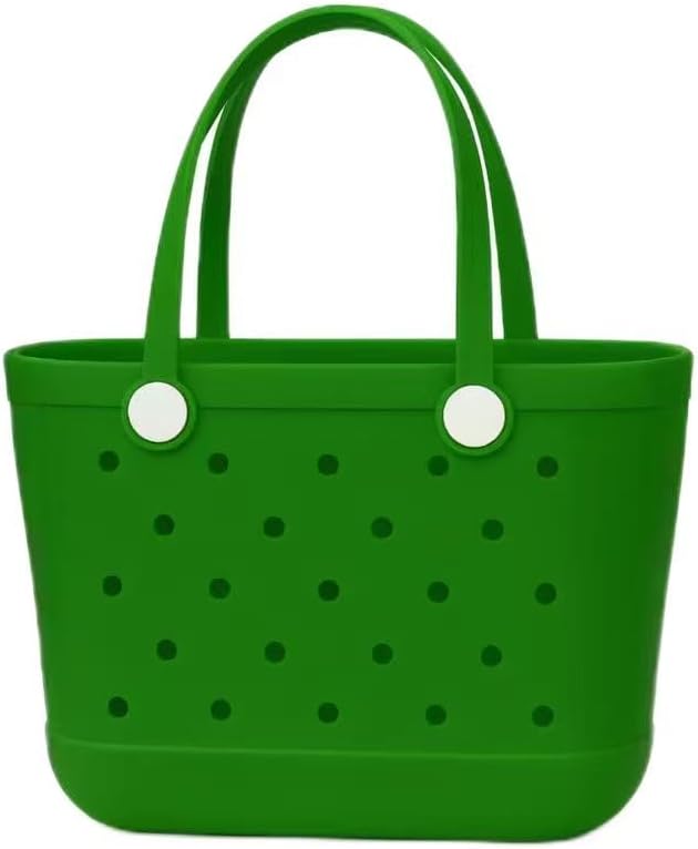 EVA Waterproof Beach Tote Bag-Large Sand Proof Tote with Handles for Women&Men|Lightweight Pool,Travel,Shopping Bag