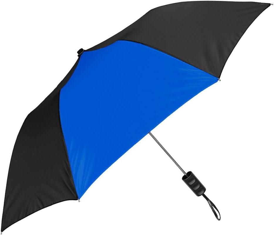 The Spectrum Popular Style 42" Automatic Open Compact Travel Umbrella for Rain, Wind & Sun, Sturdy Lightweight Small Portable Stick Umbrella for Men and Women