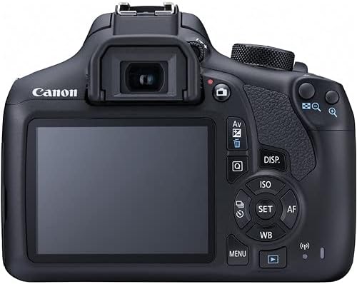 Canon EOS Rebel T6 DSLR Camera with 18-55mm Lens | 18MP APS-C CMOS Sensor, Built-in Wi-Fi & Full HD
