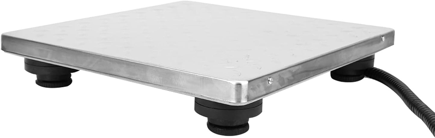 EVTSCAN 200kg / 0.05kg Stainless Steel Double Range Express Luggage Baggage Weighing Electronic Scale