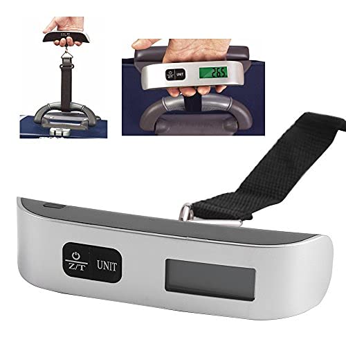Travel Luggage Weight , Handheld Travel Luggage Weight Portable Digital Luggage Weight Scale Weight Bathroom Scale Indoor T Shaped Made of Plastics