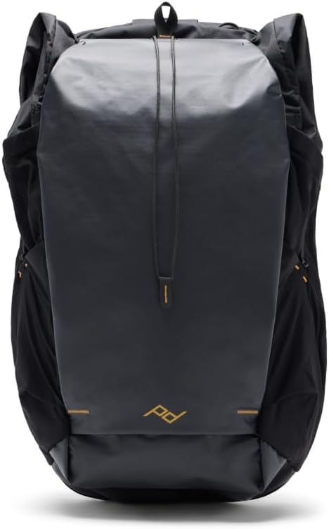 Peak Design Outdoor Backpack 45L, Black, Lightweight Internally-Framed Backpack, Ultra Cinch