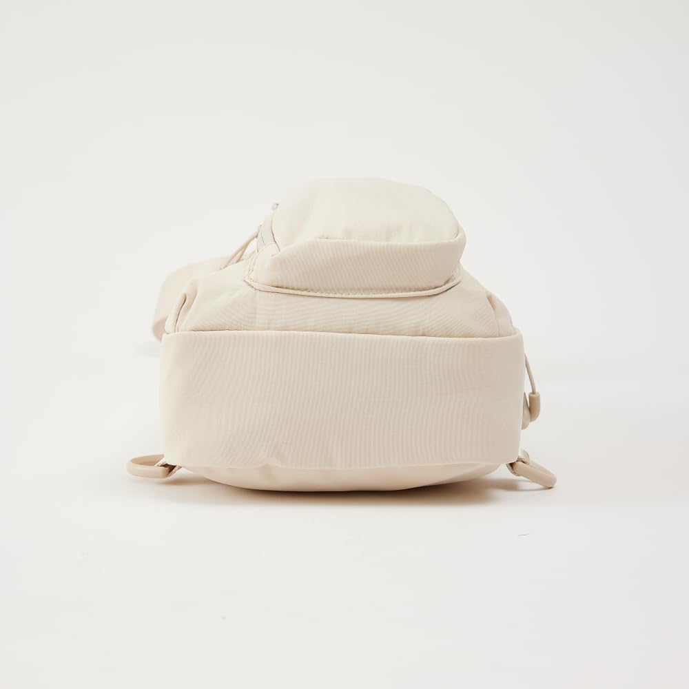 VAKAER Small Sling Bag for Women, Small Crossbody Bag with Adjustable Straps, Lightweight Chest Bag Casual Daypack Backpacks for Travel Hiking (Beige)