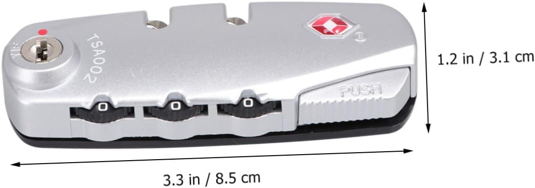 Anti- Lock Combination Lock Customs Lock Travel Outdoor