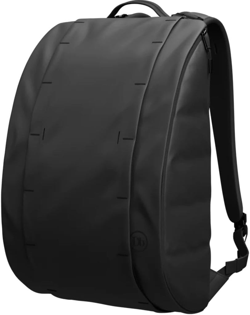 Db Journey The Hugger Backpack - Durable Travel Backpack with Laptop Compartment & Pockets for Work, Luggage Backpack with Roller Bag Hook Up System, 15L - Blackout