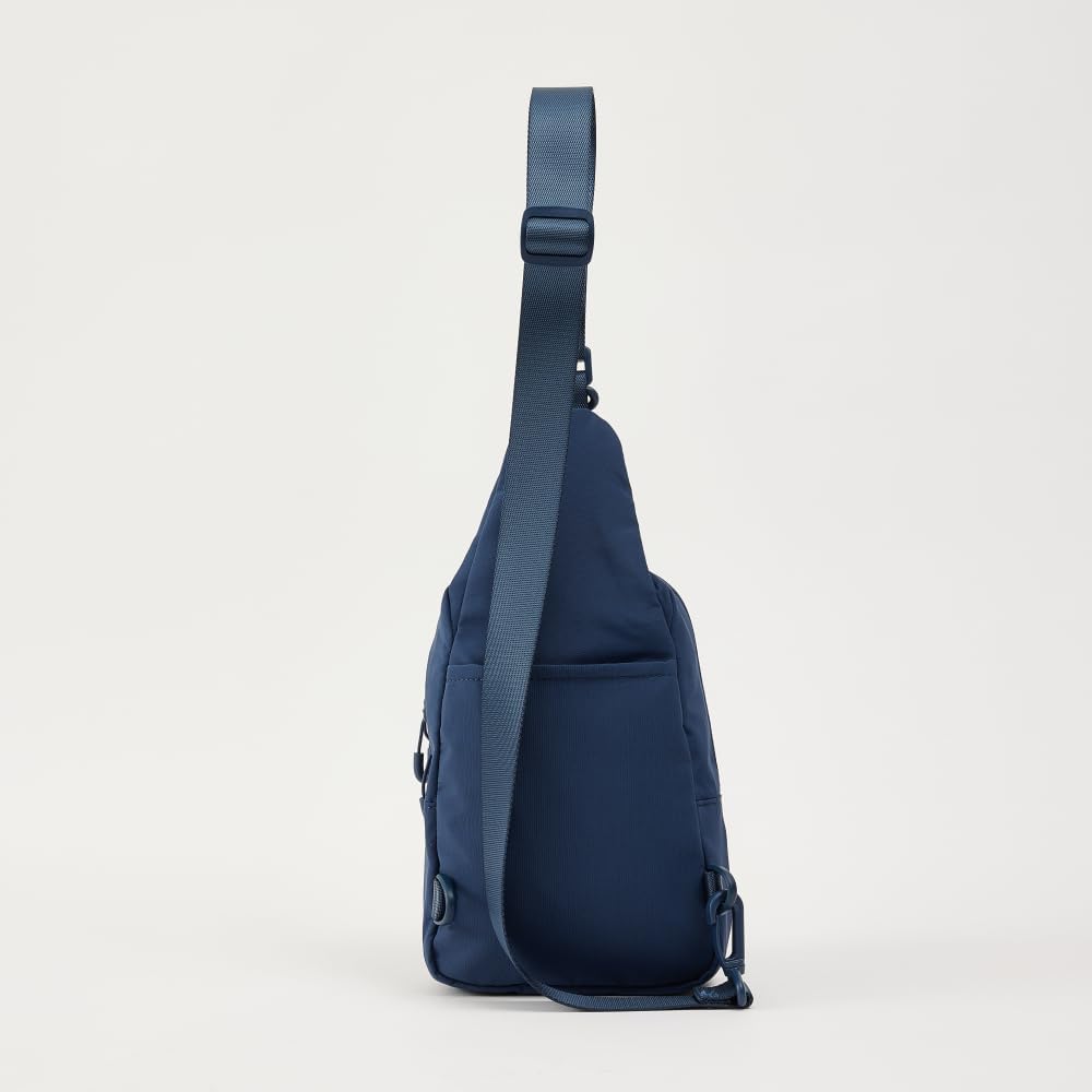 VAKAER Small Sling Bag for Women, Small Crossbody Bags with Adjustable Straps, Lightweight Chest Bag Casual Daypack Backpacks for Travel Hiking (Navy Blue)