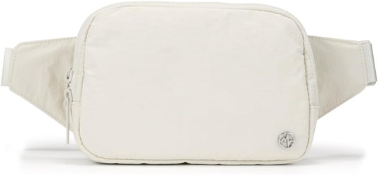 Pander Belt Bag Large 2L, Nylon Fanny Pack Purse for Women and Men with Adjustable Strap