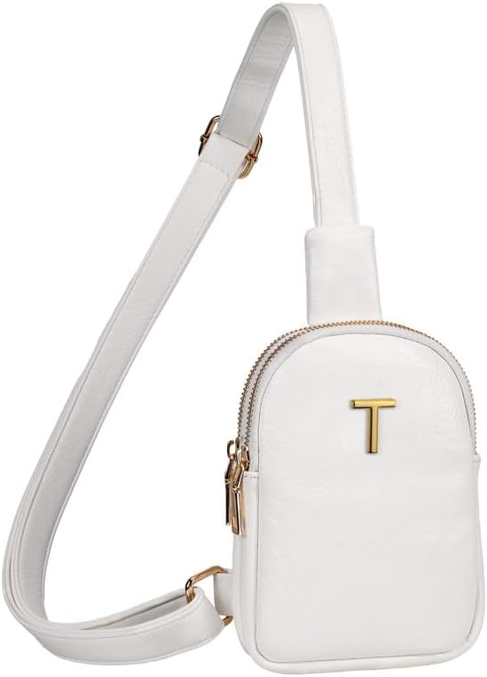 Birthday Gifts for Women Girls, Personalized Sling Bag for Women, Lightweight Crossbody Purse, Leather Waterproof, Cute Trendy Stuff for Besties Friends Nieces Teachers Coworkers