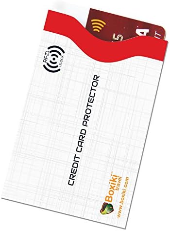 Boxiki Travel Money Belt with RFID Sleeves Set - Secure Travel Pouch and RFID Card Holder to Protect Cash, Credit Cards and Travel Documents for Men and Women