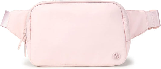 Pander Belt Bag Large 2L, Nylon Fanny Pack Purse for Women and Men with Adjustable Strap