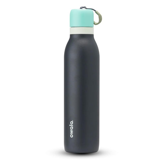 Owala FreeSip Twist Stainless Steel Water Bottle 24 oz Foggy Tide