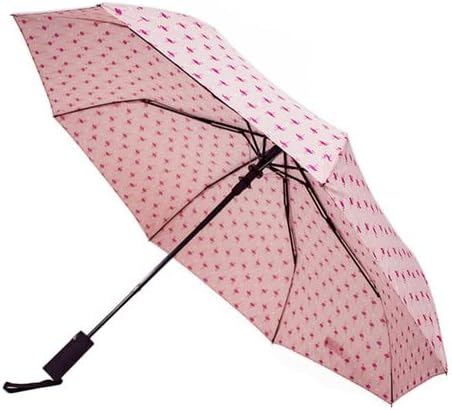 Nollia Windproof Automatic Travel Umbrella, Compact Portable with Reinforced Ribs for Sun & Rain