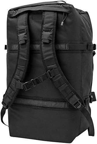 LAPG Expedition Carry-On Travel Duffel Bag, Multi-Way Outdoor Travel Bag with Backpack Straps, Coyote