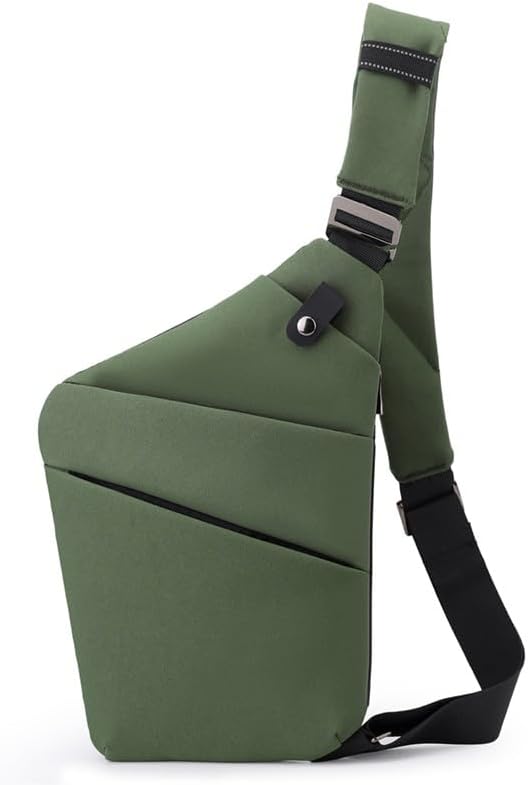 Anti Theft Travel Bag, One Shoulder Large Capacity Cross-body Bag Chest Fashion Lightweight Sling Bags for Travel Sports