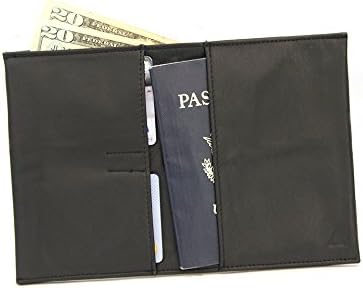 Allett Inc DBA Billfolds, Inc. Thinnest RFID Travel Wallet - Espresso