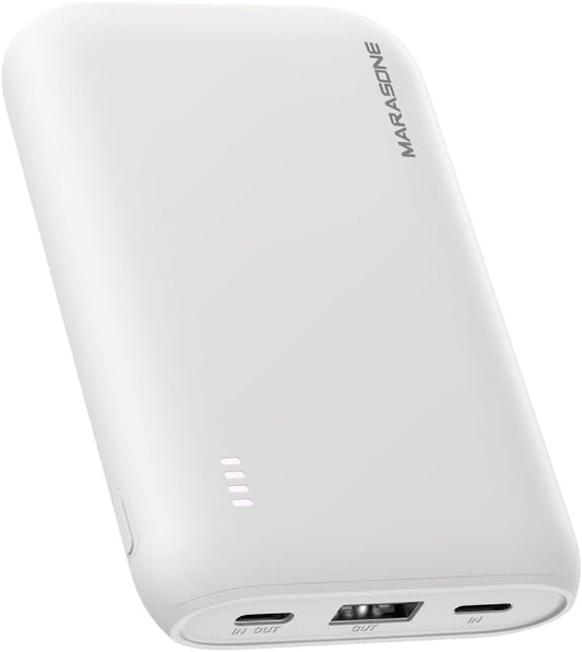 Portable Charger,Slimmest 10000mAh 22.5W PD Fast Power Bank, USB C in&Out High-Speed Charging Battery Pack Compatible with iPhone 16 15 14 13 X Samsung S22 S21 Google iPad etc