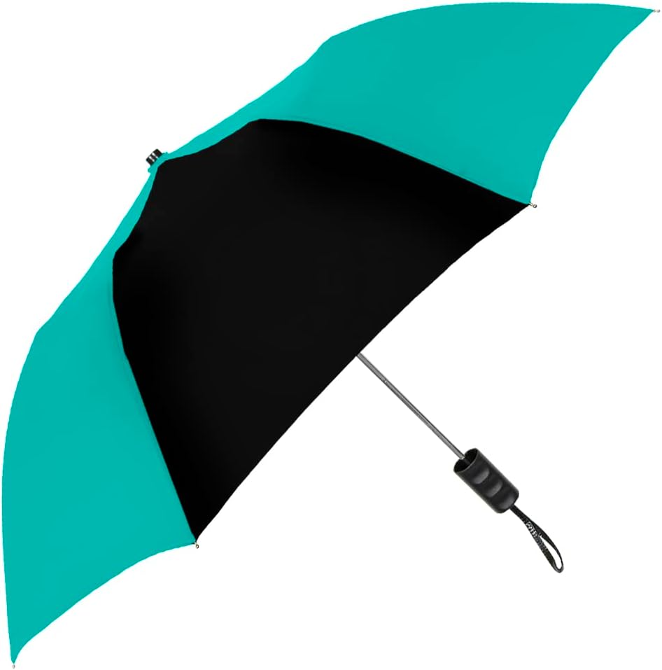 The Spectrum Popular Style 42" Automatic Open Compact Travel Umbrella for Rain, Wind & Sun, Sturdy Lightweight Small Portable Stick Umbrella for Men and Women