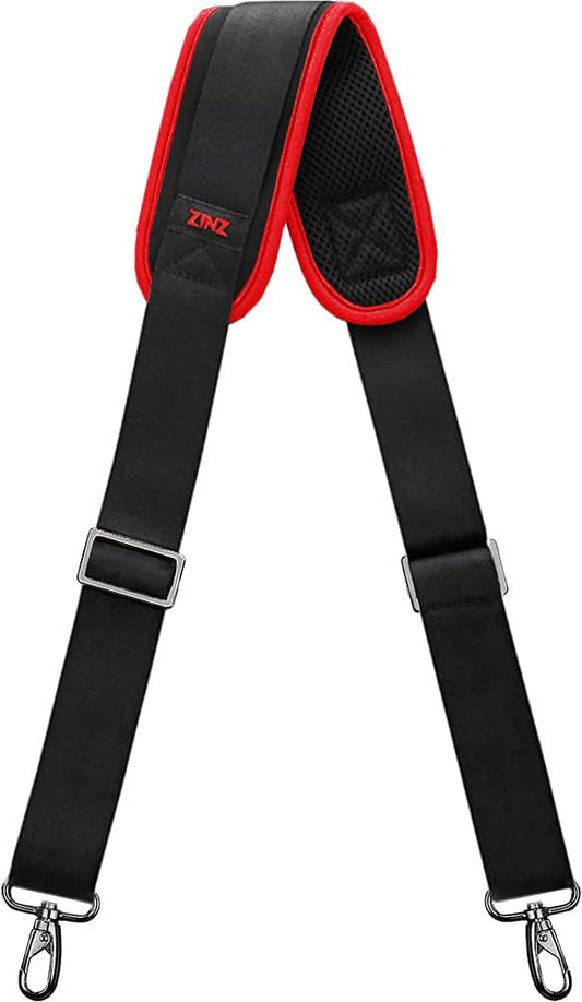 ZINZ Bag Shoulder Strap, Padded Adjustable Shoulder Strap Replacement