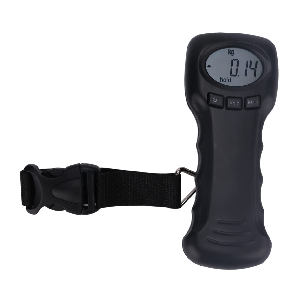 Portable Fishing Scale LCD Display Compact Luggage Weight Scale for Travel and Outdoors Batteries Not Included