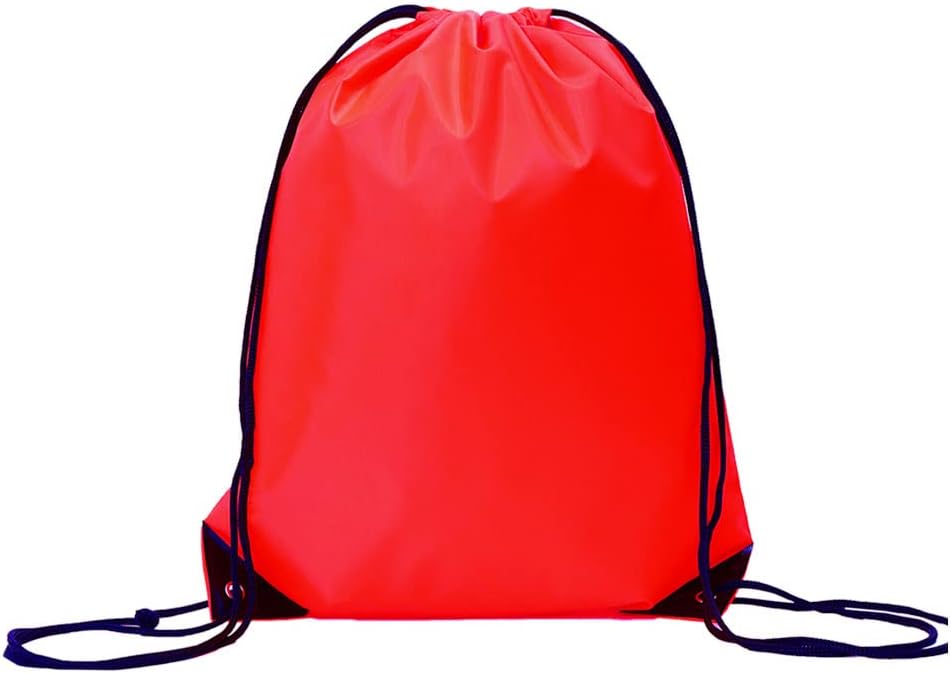 Bulk Drawstring Bags, Polyester Draw String Bags, Gym Sports Cinch Bag Drawstring Backpack for