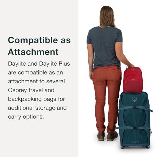 Osprey Daylite Commuter Backpack, Moody Burgundy