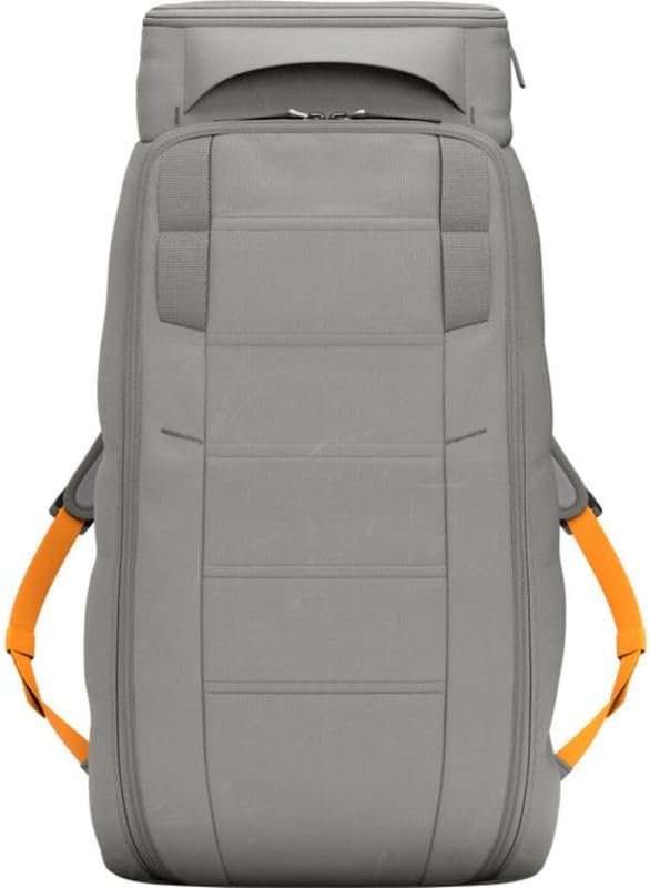 Db Journey The Hugger Backpack - Durable Travel Backpack with Laptop Compartment & Pockets for Work, Luggage Backpack with Roller Bag Hook Up System, 30L - Sand Grey