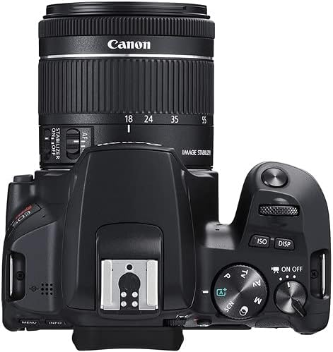 Canon EOS Rebel SL3 DSLR Camera with 18-55mm Lens (Black) | 24.1MP APS-C Sensor, Dual Pixel AF & 4K Video | Great for Beginners & Everyday Photography (3453C002) + 64GB Card Bag