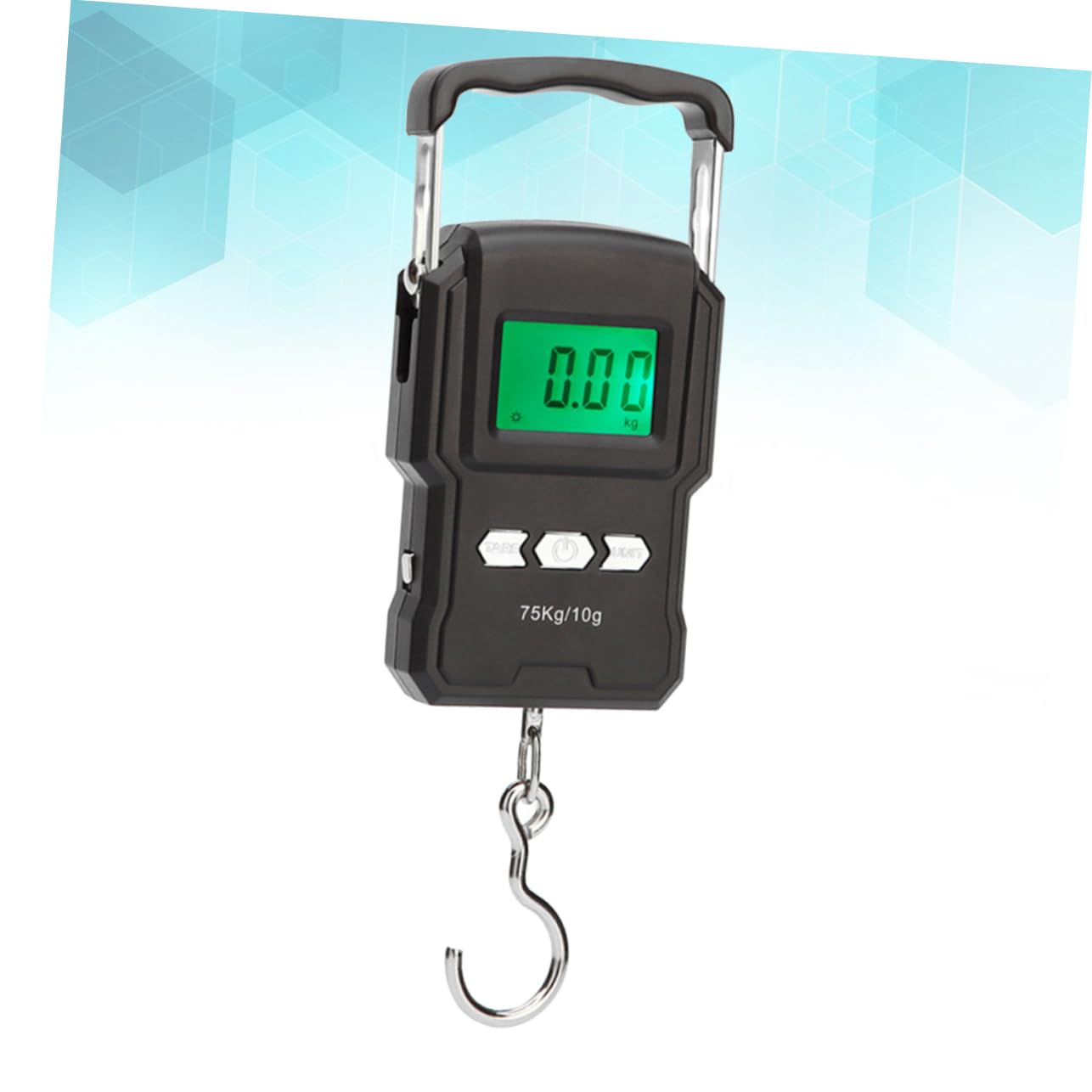 LIFKOME Abs Material Luggage Scale Handheld Travel Scale 75kg/10g LCD Display Portable Weighing