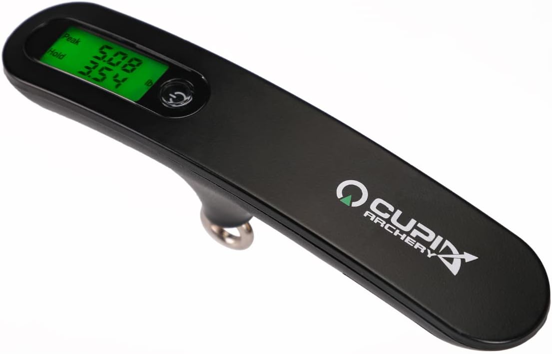 Digital Bow Scale,110 lbs High Precision Archery Bow Scale with Peak/Hold Function