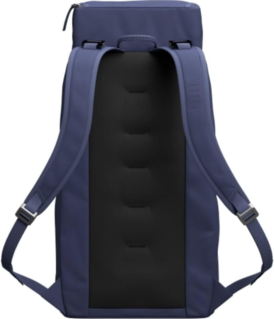 Db Journey The Hugger Backpack - Durable Travel Backpack with Laptop Compartment & Pockets for Work, Luggage Backpack with Roller Bag Hook Up System, 30L - Blue Hour