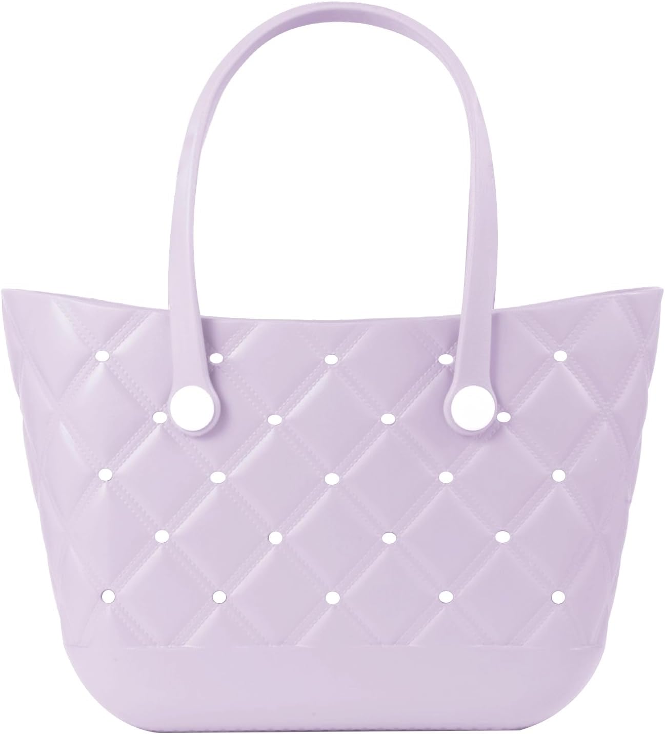 Large Waterproof Rubber Beach Bag for Women Lightweight Beach Tote For Beach Pool & Gym&Travel