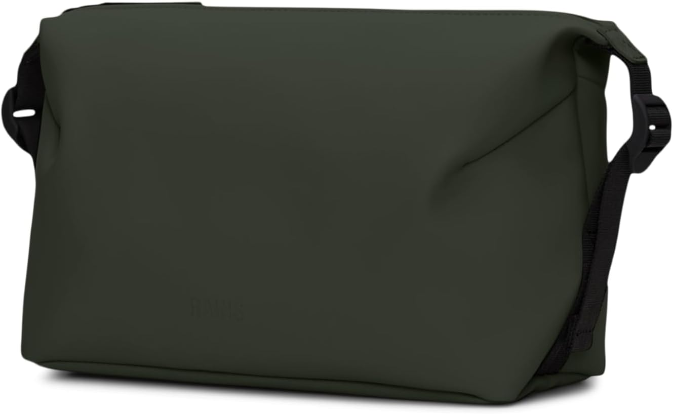 RAINS Hilo Wash Bag – Waterproof Toiletry Bag Travel Dopp Kit Organizer Compact Wash Kit Pouch Water Resistant