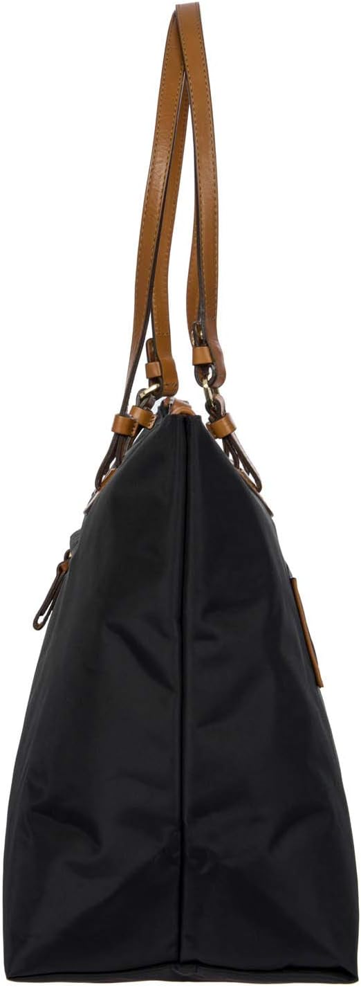 Bric's X-Collection Sportina Tote Bag – Large Water-Resistant Nylon Tote with Detachable Pouch for Travel, Work, Beach