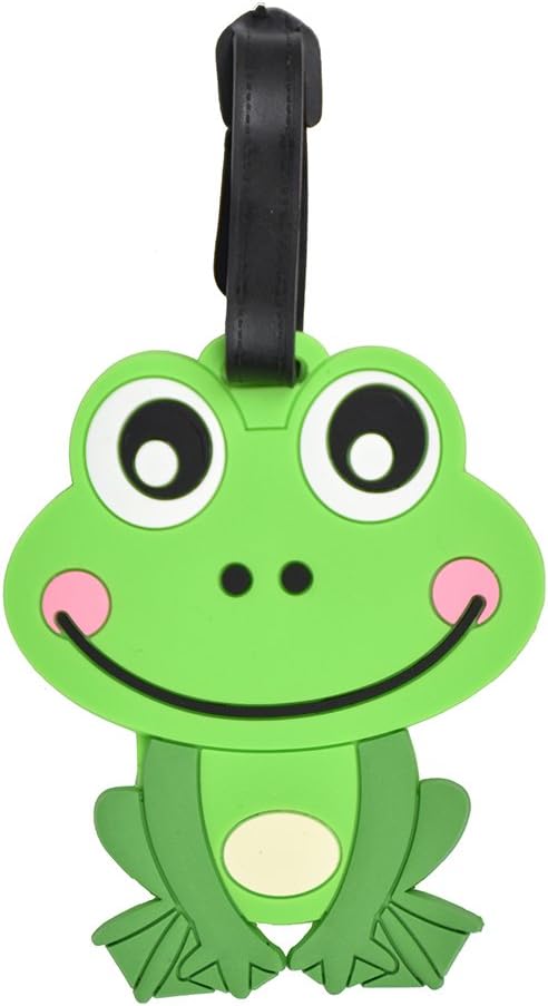 Animal Luggage Tags Cute Suitcase Labels (Set of 2)